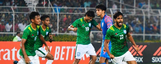 India salvage a point, while Bangladesh make one