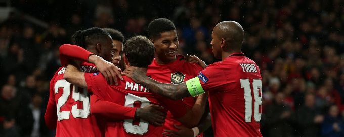 Manchester United attack impress in easy Europa win over Partizan