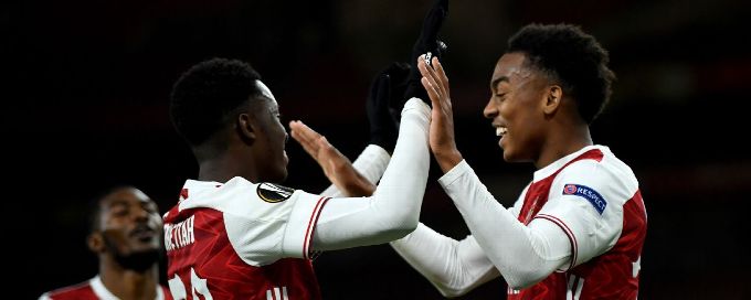 Arsenal handle Dundalk in Europa League group stage win