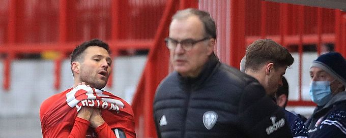 Reality TV star Mark Wright makes Crawley Town debut in shock FA Cup win over Leeds United