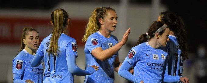 USWNT's Mewis among the goals as Man City earn 10th consecutive win