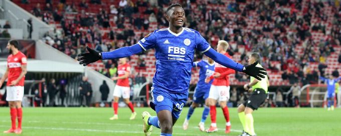 Four-goal Patson Daka leads Leicester to stunning win at Spartak