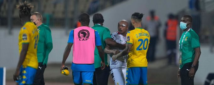 Ghana's Benjamin Tetteh handed three-match ban for punch at AFCON vs. Gabon
