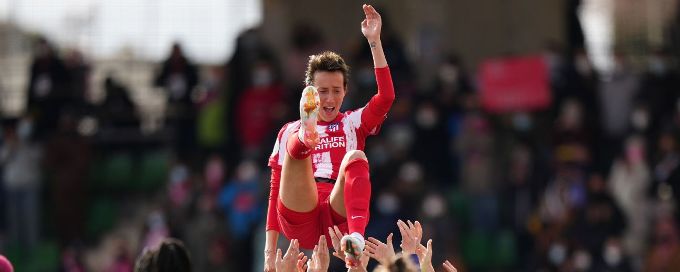 Atletico Madrid's Virginia Torrecilla returns to action two years after brain tumor surgery