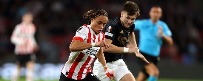 PSV end Arsenal's unbeaten run in Europa League, expose Gunners' weaknesses in squad depth