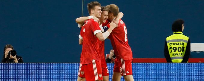Russia ease past Iraq in first home international since Ukraine invasion