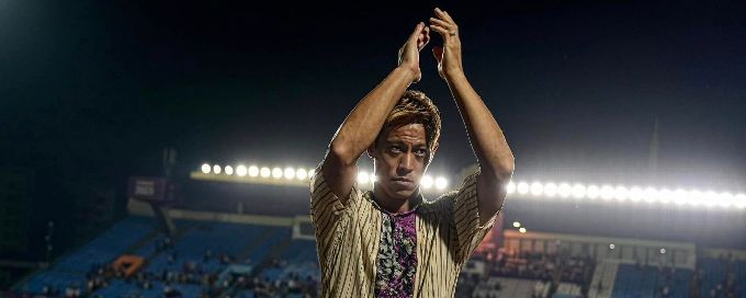 Japan legend Keisuke Honda departs Cambodia role with legacy of vibrancy and excitement -- and not just from his stunning touchline fashion