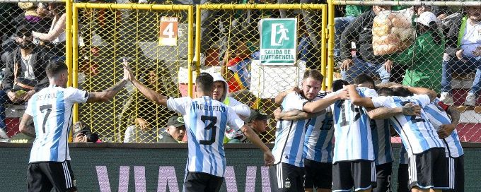 Argentina cruise past Bolivia in World Cup qualifier