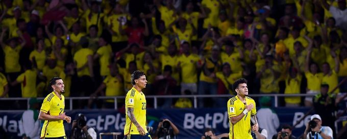 Colombia's Diaz stuns Brazil with brace after emotional week