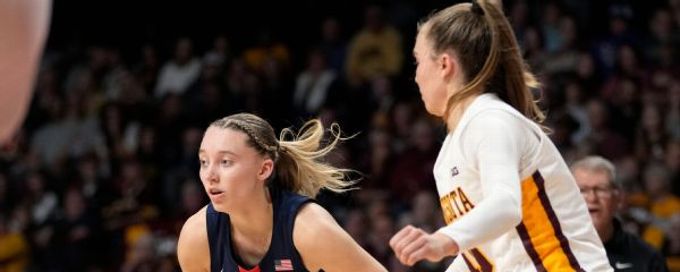 Paige Bueckers returns to Minnesota, leads UConn to victory