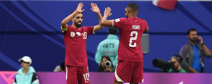 Qatar beat Uzbekistan on penalties to secure semifinal spot