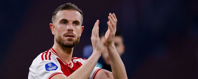 Jordan Henderson hails 'really special' Ajax debut in PSV draw