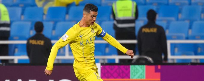 Ronaldo goal sees Al Nassr take control of Asian CL tie