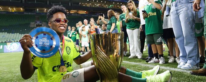 Endrick adds title with Palmeiras before Real Madrid move