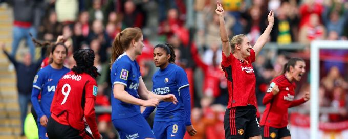 Women's FA Cup: Man Utd stun Chelsea, will face Spurs in final