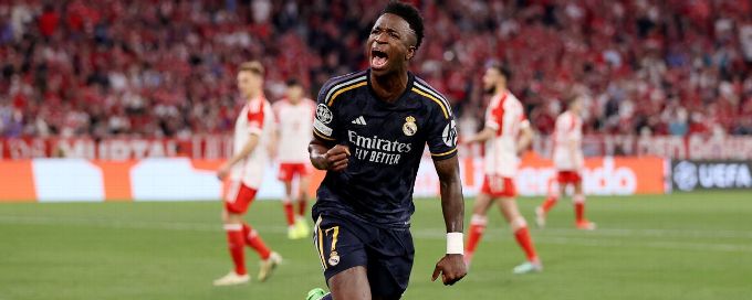 'This is Vinícius' moment' - Ancelotti on Real Madrid star's form
