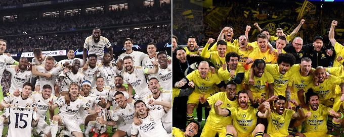 Champions League final early look: Real Madrid or Dortmund?