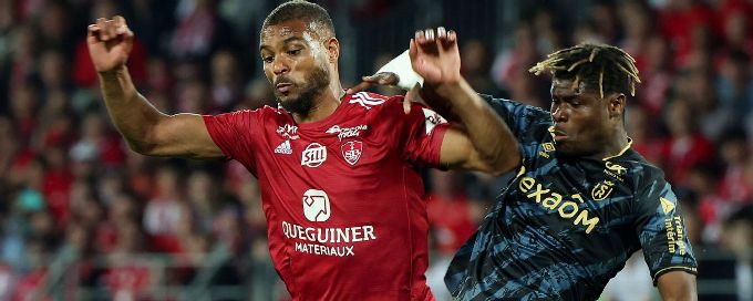 Brest's hopes of second spot fade after 1-1 draw with Reims