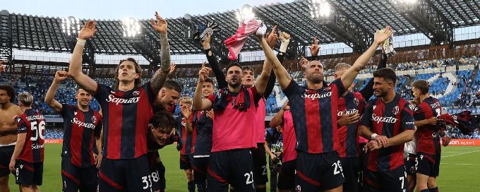 Champions League-chasing Bologna earn 2-0 win at Napoli