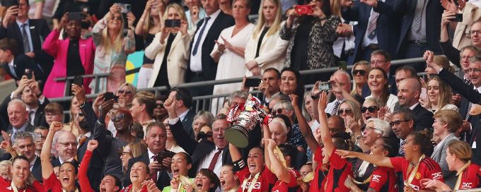 Man United earn first Women's FA Cup with dominant Spurs win