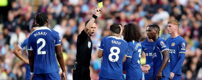 Chelsea break Premier League record for most yellows cards
