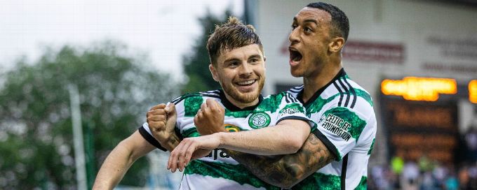 Celtic win 3rd straight Scottish title with rout of Kilmarnock