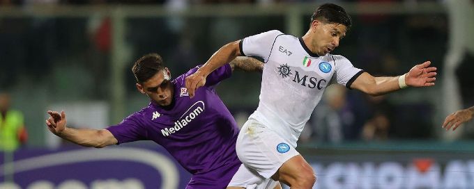 Napoli's European hopes hanging by a thread after Fiorentina draw