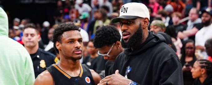 LeBron and Bronny James join list of top NBA father-son duos
