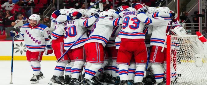 Rangers clinch Eastern Conference Finals berth with comeback win