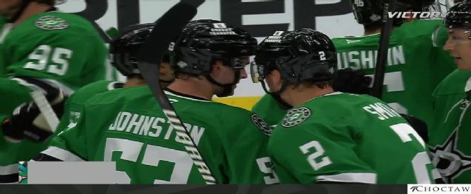 Wyatt Johnston wins it for Stars in a shootout