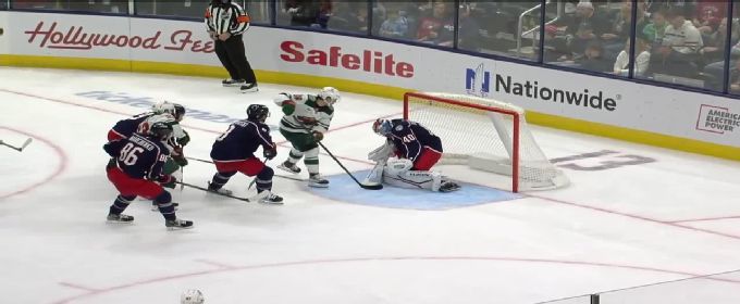 Mats Zuccarello lights the lamp for Wild