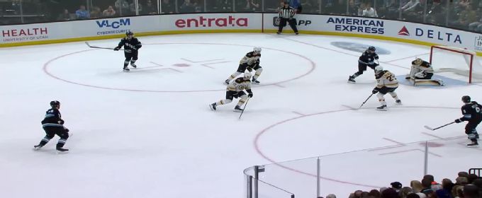 Michael Kesselring nets the OT winner for Utah Hockey Club