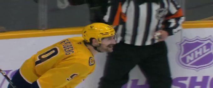 Filip Forsberg lights the lamp again for Preds