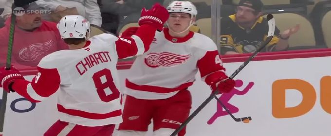 Jonatan Berggren nets goal for Red Wings