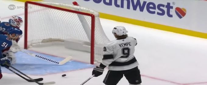 Adrian Kempe restores Kings' lead with his 2nd goal in 1st period