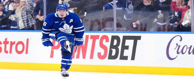 Mitch Marner scores OT winner for Maple Leafs