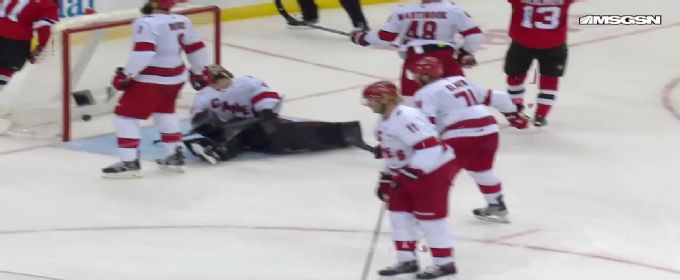 Jesper Bratt scores power-play goal vs. Hurricanes