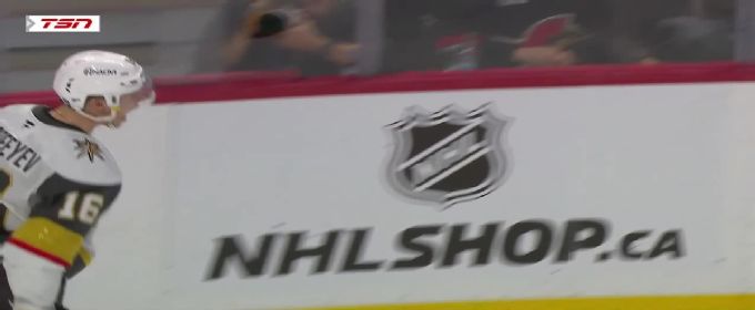 Pavel Dorofeyev scores goal for Golden Knights