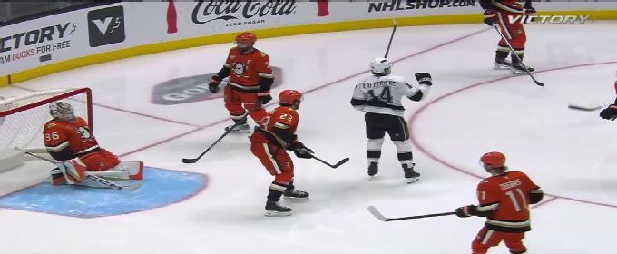 Alex Laferriere tallies goal vs. Ducks