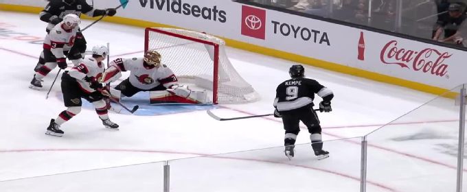 Adrian Kempe notches goal on the power play