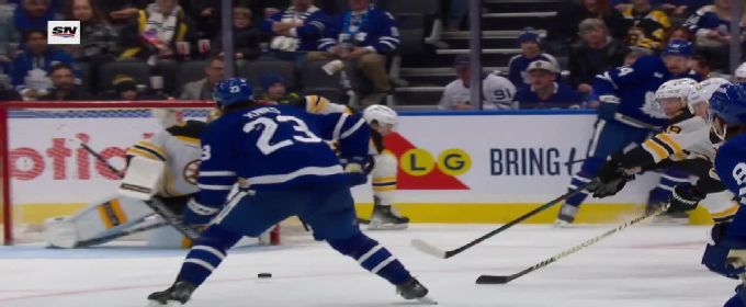 Matthew Knies scores goal for Maple Leafs