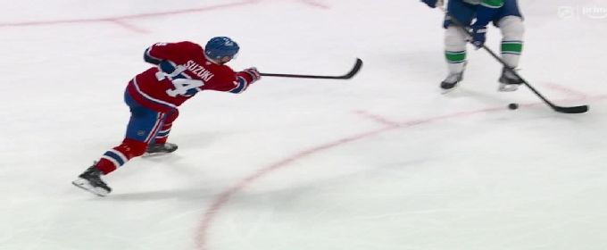 Nick Suzuki's OT power-play goal wins it for Canadiens