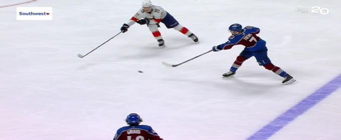 Devon Toews scores from distance to put Avs ahead