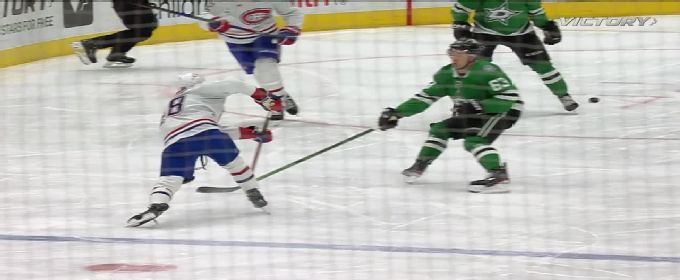 Alex Newhook scores goal vs. Stars