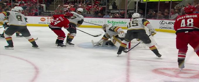 Seth Jarvis tallies goal vs. Golden Knights