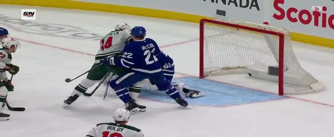 Jared Spurgeon scores power-play goal vs. Maple Leafs