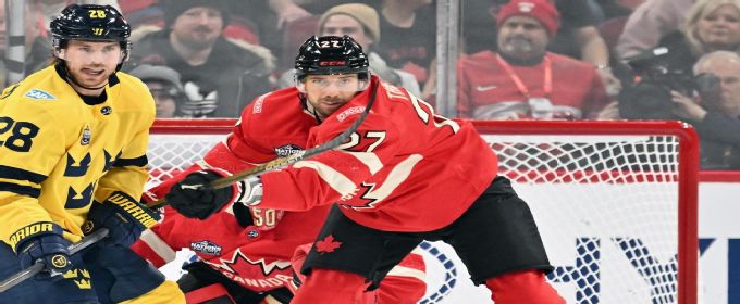 Shea Theodore to miss rest of 4 Nations Face-Off with injury