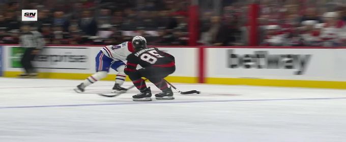 Juraj Slafkovsky nets goal for Canadiens