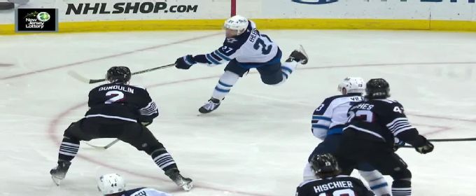 Josh Morrissey nets power-play goal