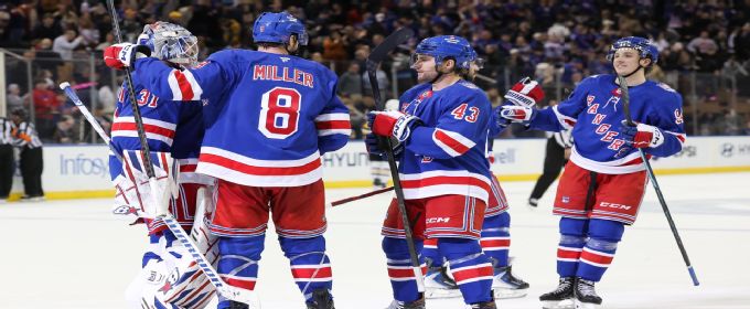 Rangers beat the Penguins in a shootout